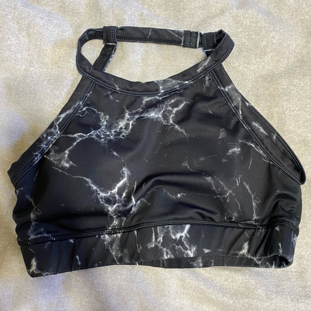 buffbunny black marble bra